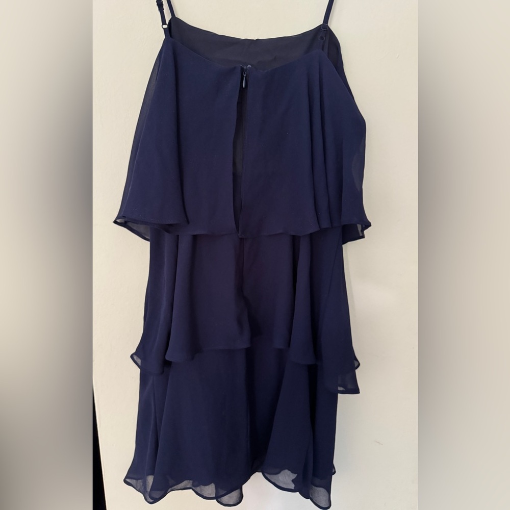 Sam Edelman Navy Layered Dress Size S